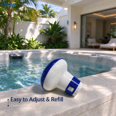 Eco Floating Spa Dispenser Adjustable Release for Hot Tub Cover Friendly Water Care Accessory Wholesale Factory OEM