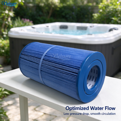 Factory wholesale hot tub spa filter SC861, enhanced pleated media replacement filter, suitable for outdoor spa hot tubs