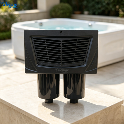 L2112 Двойной резервуар Квадратная решетка ABS Spa Filter 20-50L Наружная горячая ванна Система фильтрации воды бассейна Фабрика прямых поставок